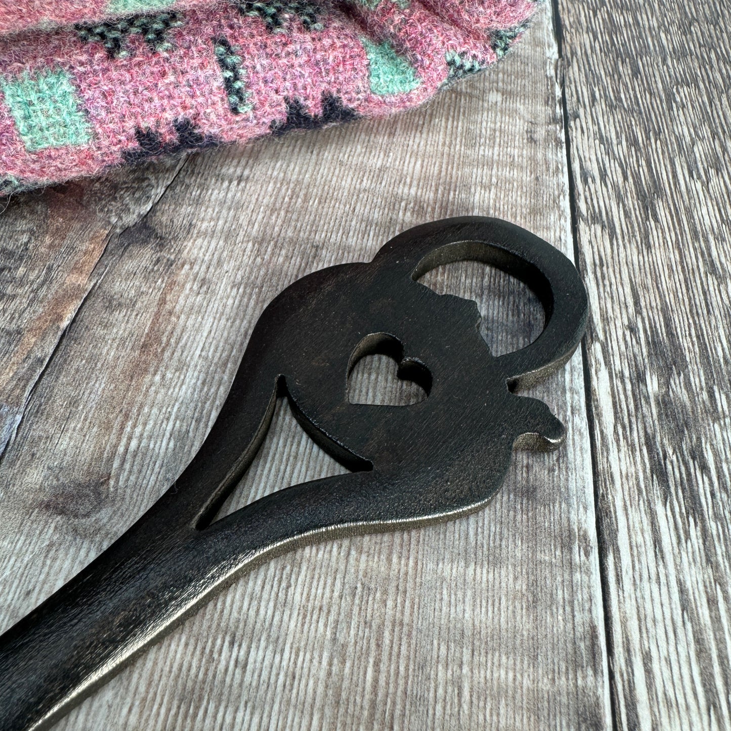 Kettle Lovespoon, Large - Dark Tone