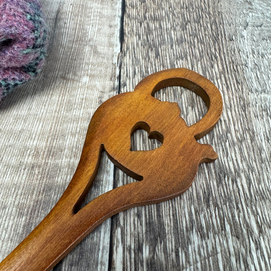 Kettle Lovespoon, Large - Medium Tone