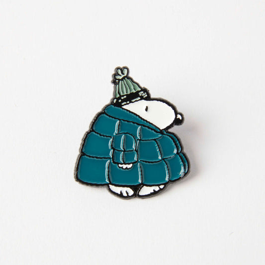 Peanuts Snoopy Puffa Enamel Pin