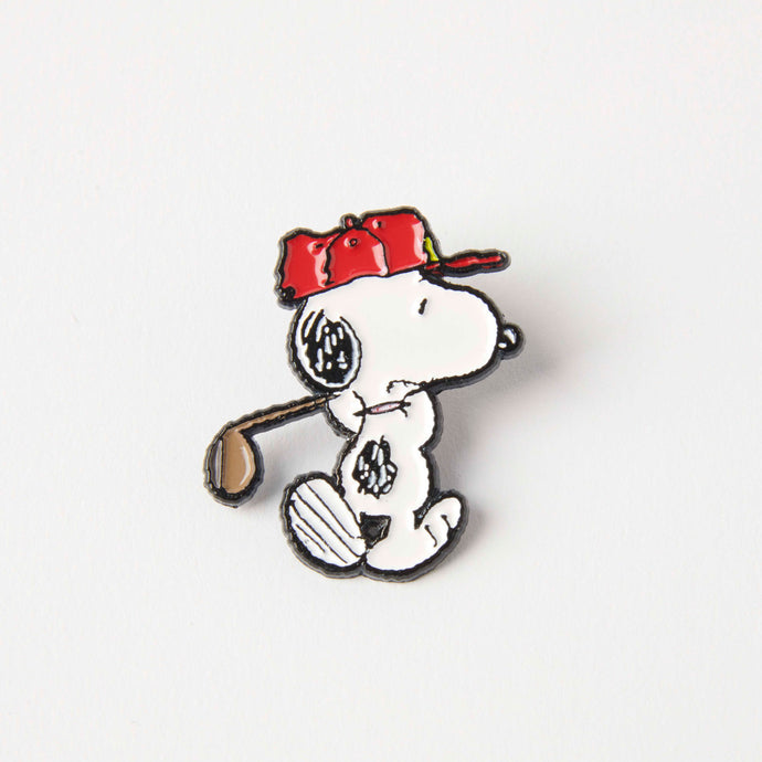 Peanuts Golf Snoopy Enamel Pin