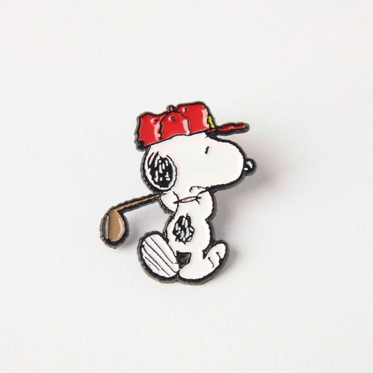 Peanuts Golf Snoopy Enamel Pin