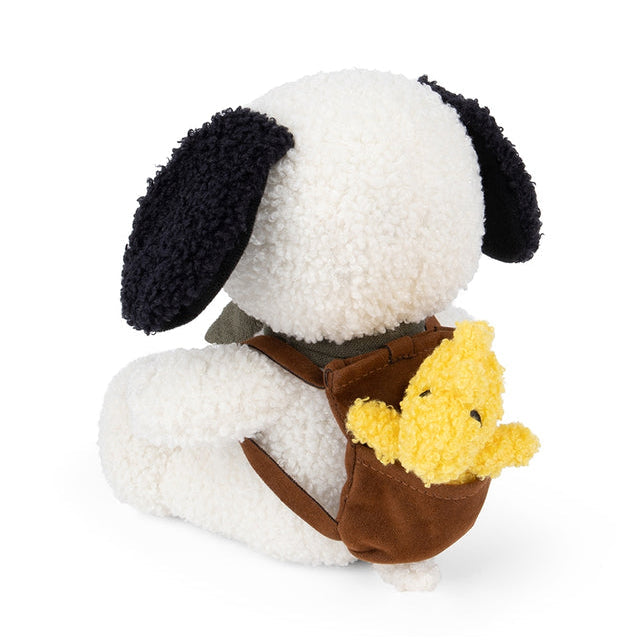 Snoopy With Woodstock In Backpack