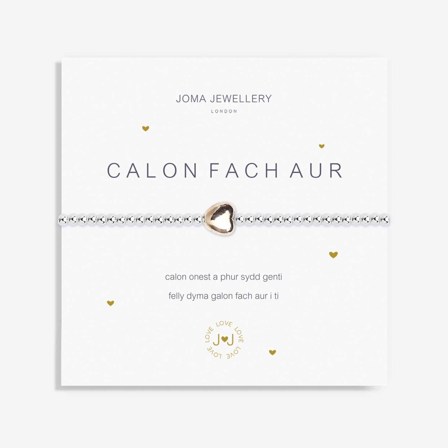 A Little 'Calon Bach Aur' Bracelet