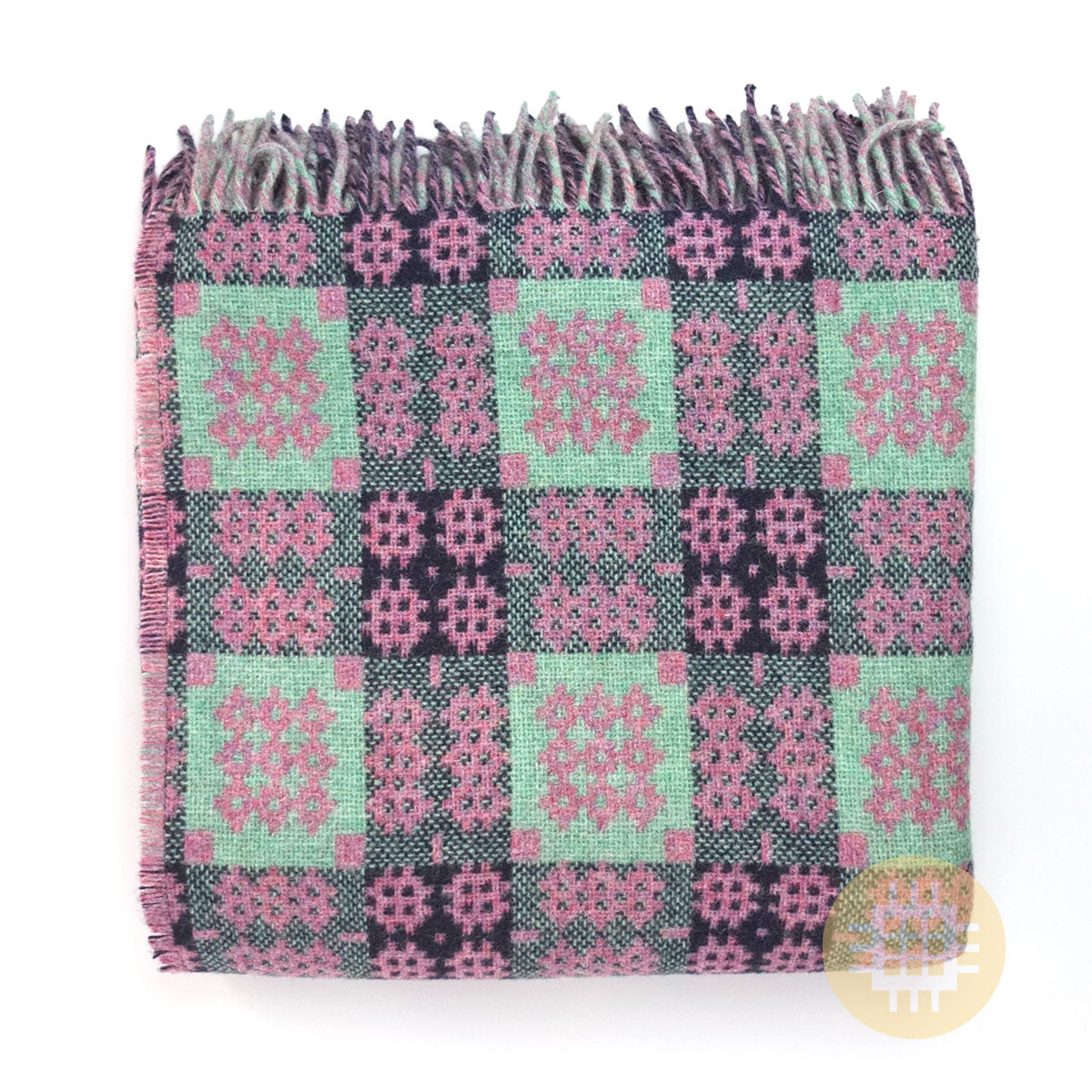 Amaranth Welsh Tapestry Blanket By Rock Mill