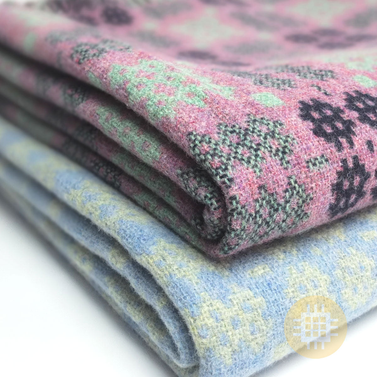 Amaranth Welsh Tapestry Blanket By Rock Mill