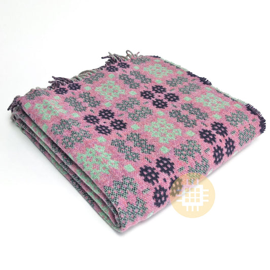 Amaranth Welsh Tapestry Blanket By Rock Mill