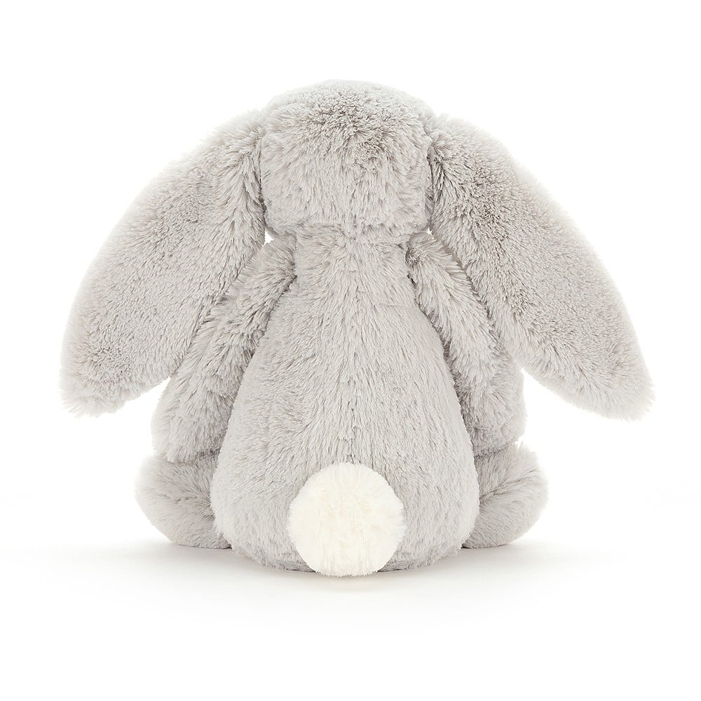 Medium Silver Bashful Bunny by Jellycat