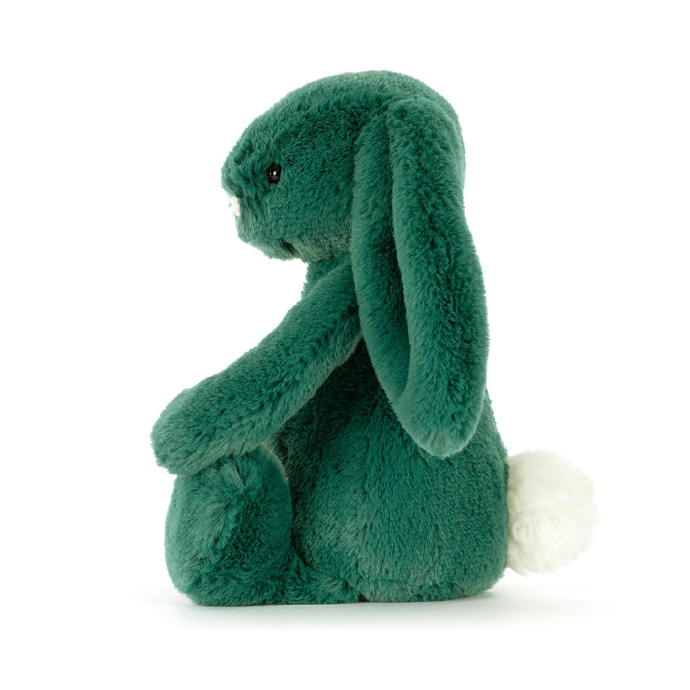 Bashful Little Teal Bunny By Jellycat