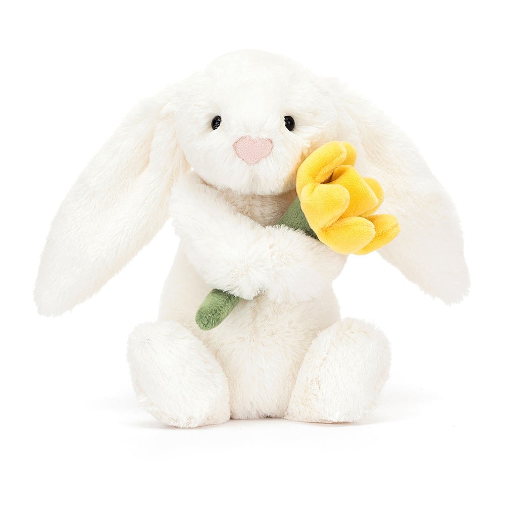 Bashful small Bunny with Daffodil by Jellycat