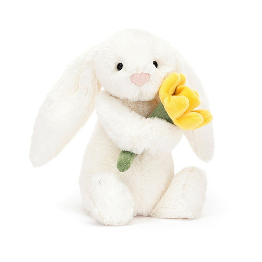Bashful small Bunny with Daffodil by Jellycat