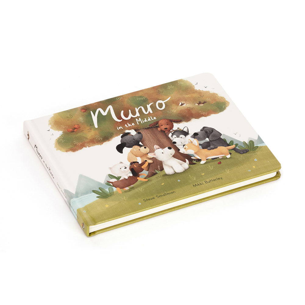 Munro in The Middle Book By Jellycat