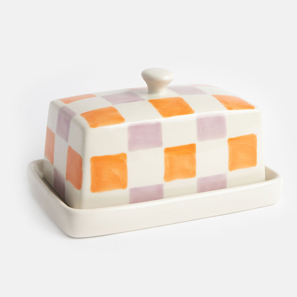 Multi Check Butter Dish