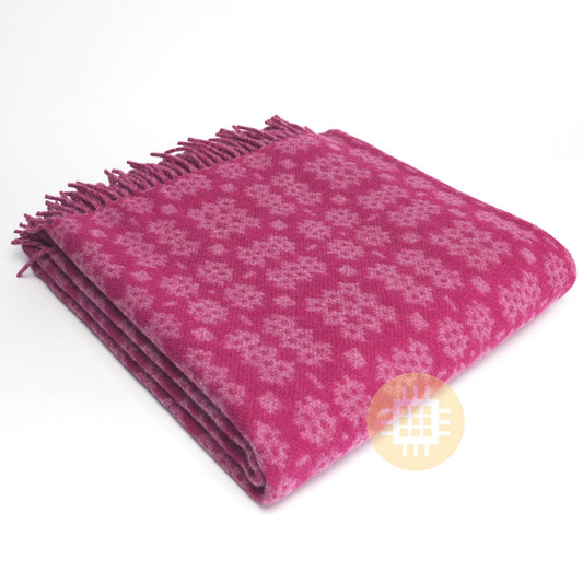 Blueberry Welsh Tapestry Blanket By Rock Mill