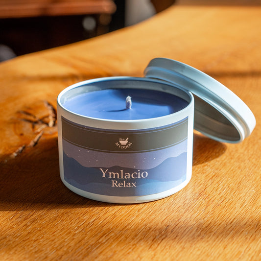 Candle 'Ymlacio' Relax