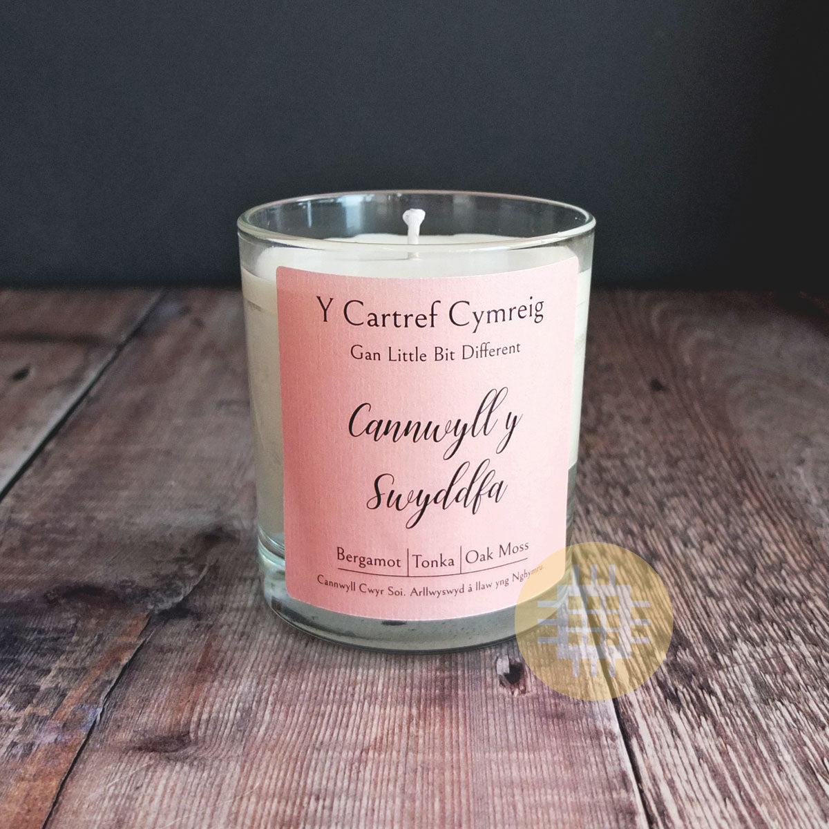 Cannwyll y Swyddfa Welsh Candle