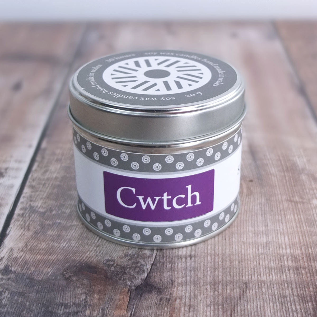 Cwtch Tin Candle By Slate House