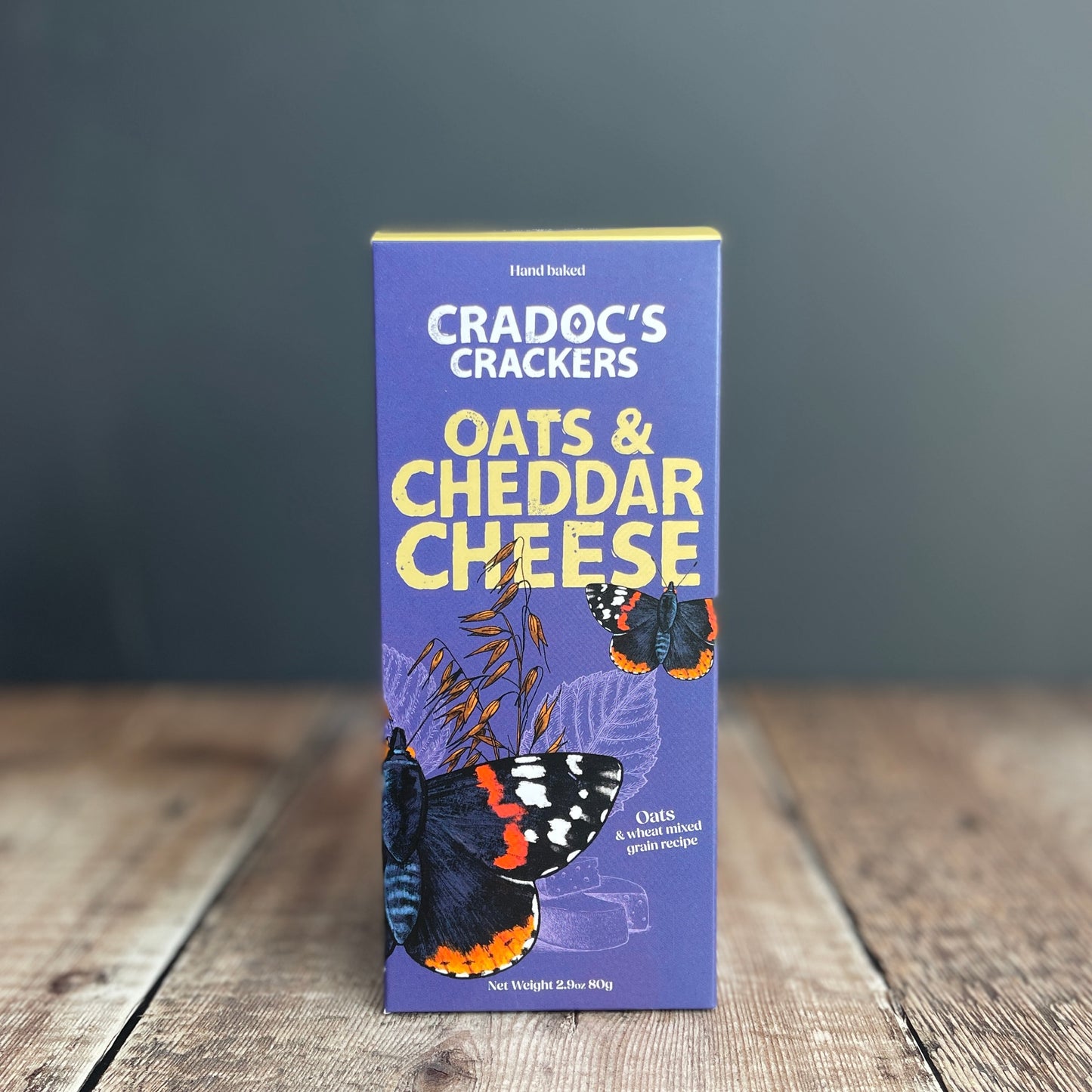 Oats & Cheddar Cheese Crackers