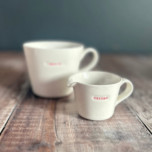 Cariad Jug By Keith Brymer Jones