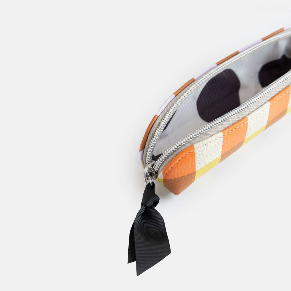 Multi Check Pencil Case