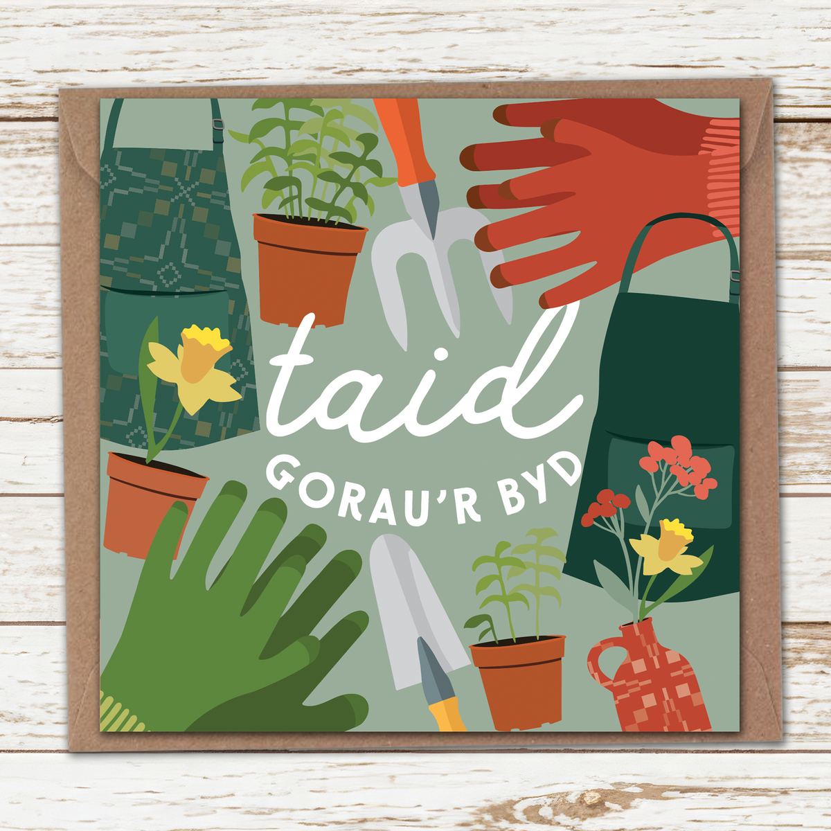 Taid Gorau'r Byd Card