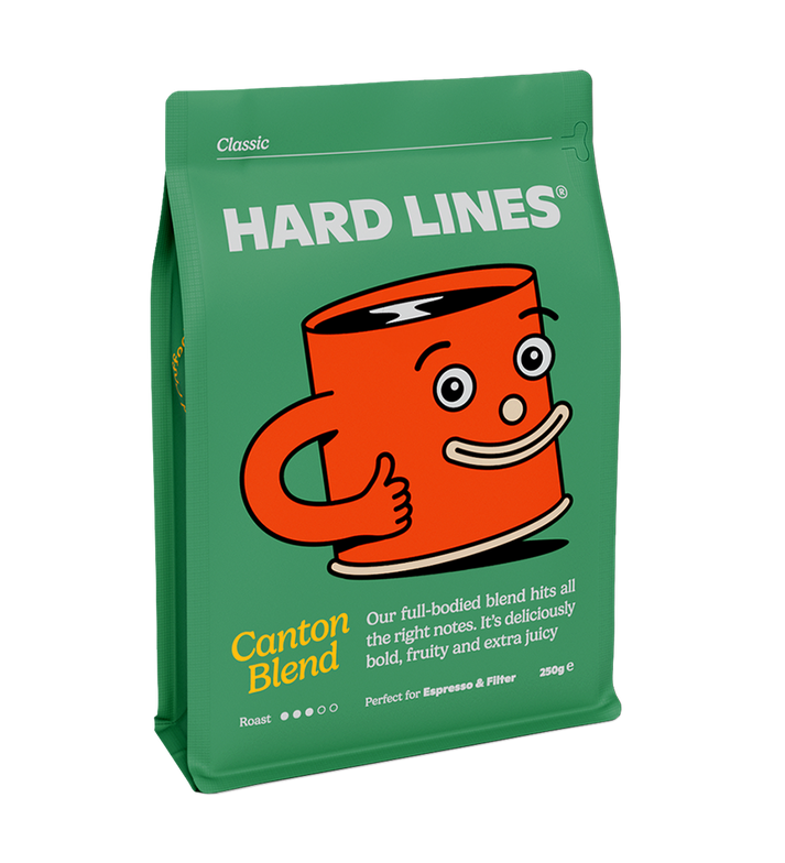 Hard Lines Coffee, Canton Blend Beans