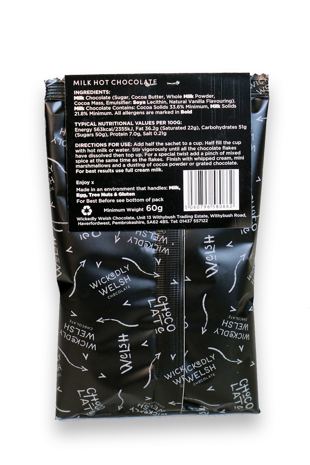 Welsh Hot Chocolate Sachet