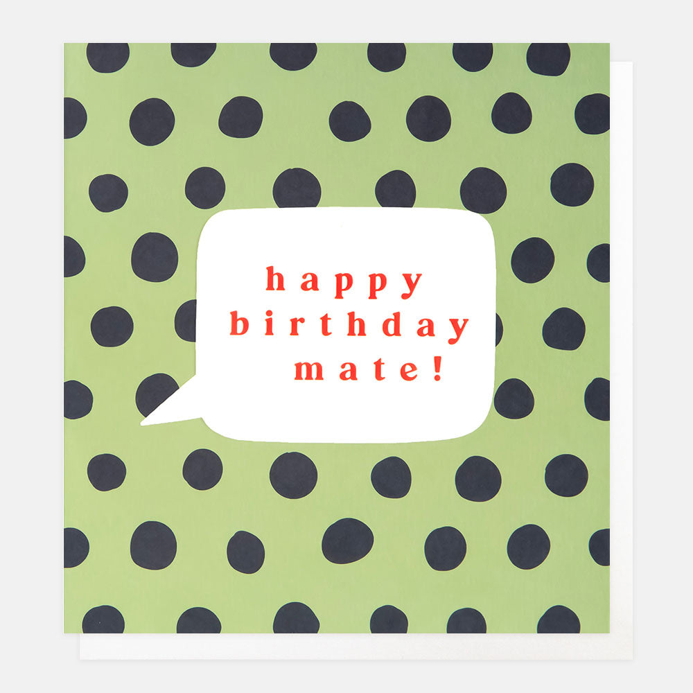 Happy Birthday Mate Card