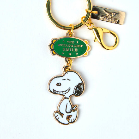 Peanuts World's Best Smile Keyring