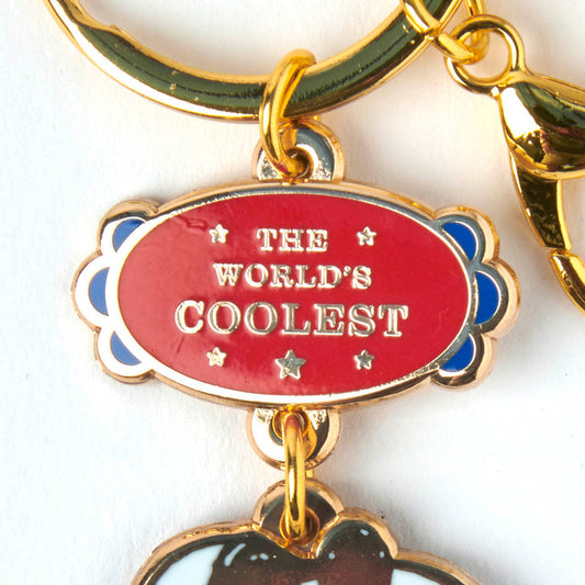Peanuts World's Coolest Keyring