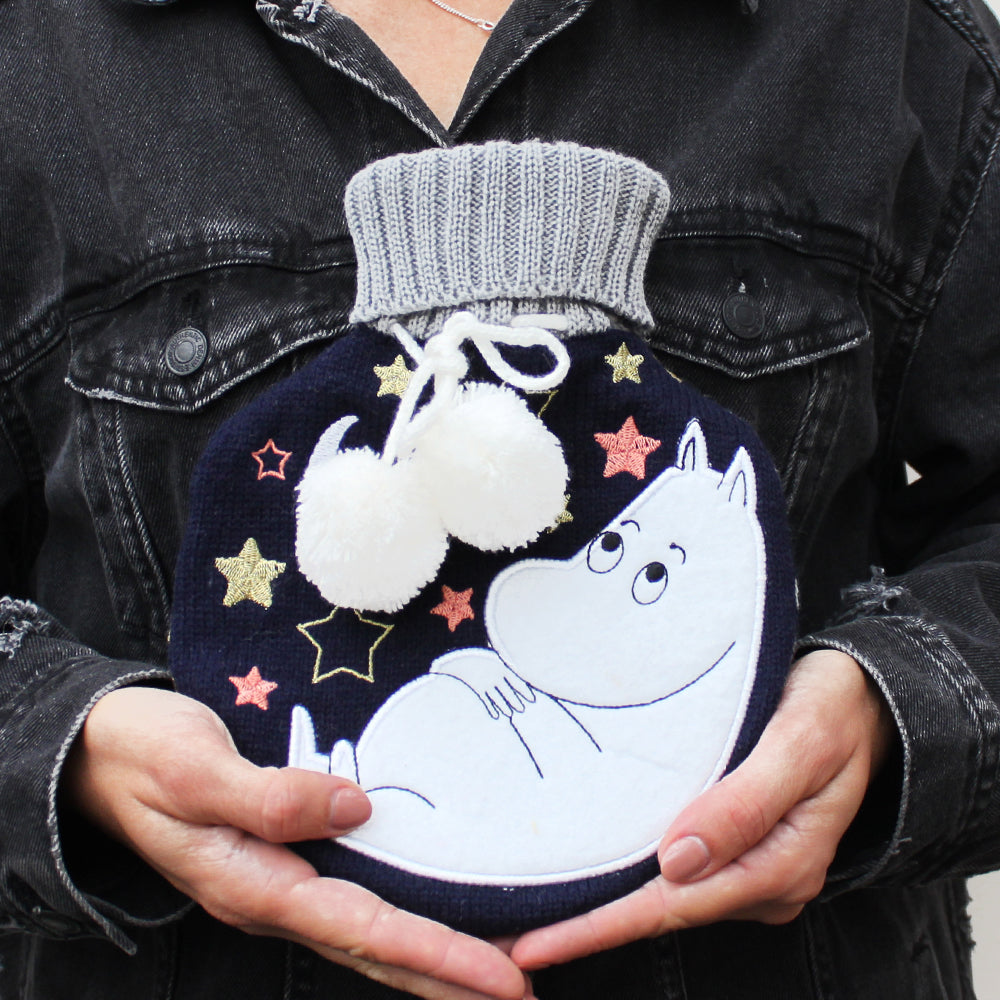 Moomin Moon Hot Water Bottle
