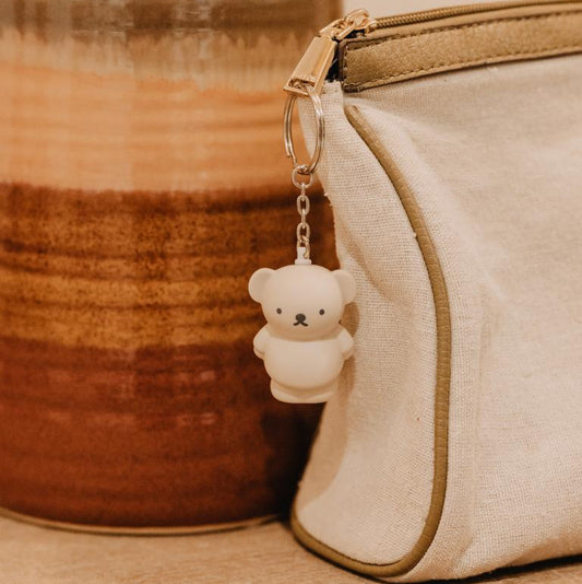 Boris Bear Keyring - Sand