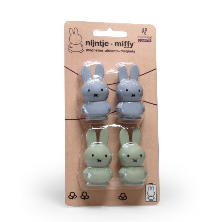 Miffy Magnets Set - Blue & Green