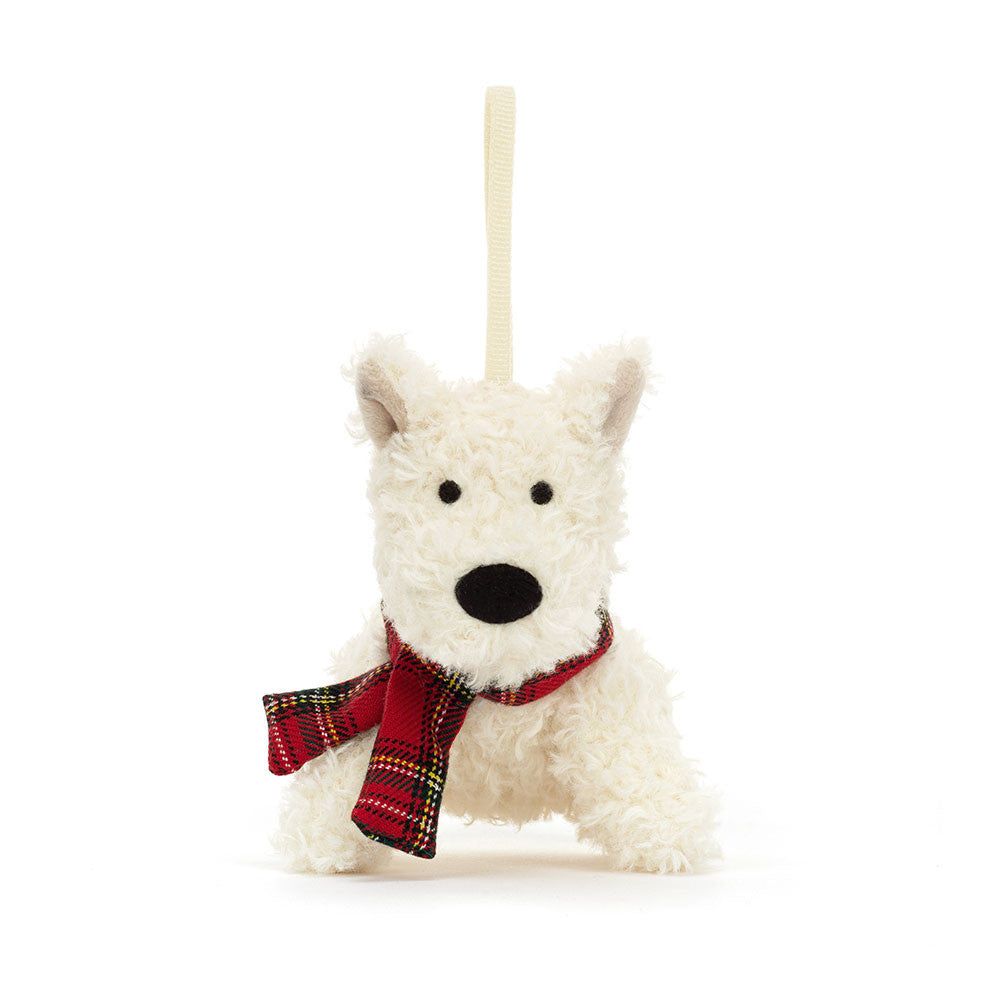 Munro Scottie Dog Decoration By Jellycat