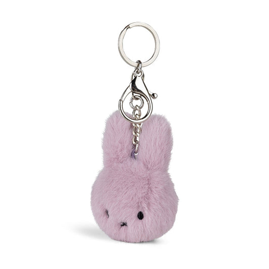 Miffy Fuzzy Keyring in Lilac