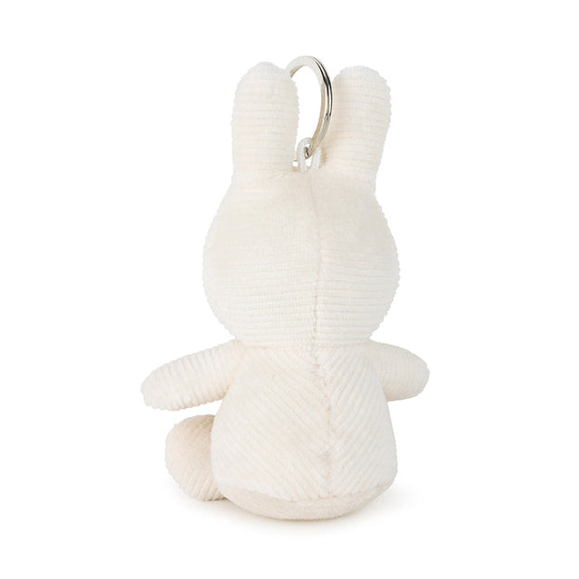 Miffy White With Rainbow Corduroy Keychain ECO
