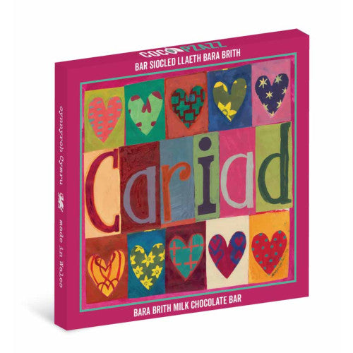 'Cariad' Bara Birth Milk Chocolate Bar