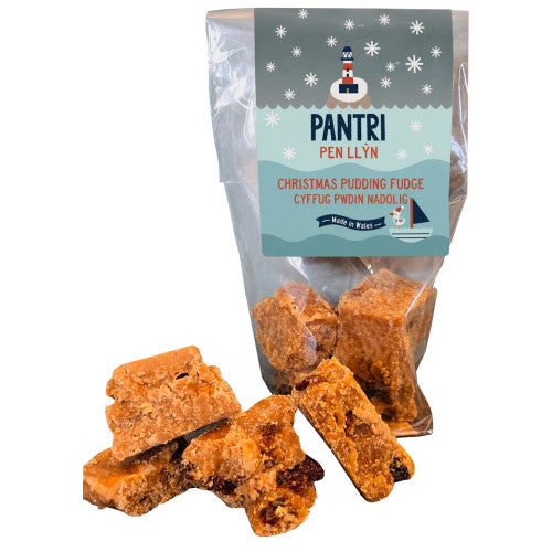 Pantri Pen Llyn Christmas Pudding Fudge