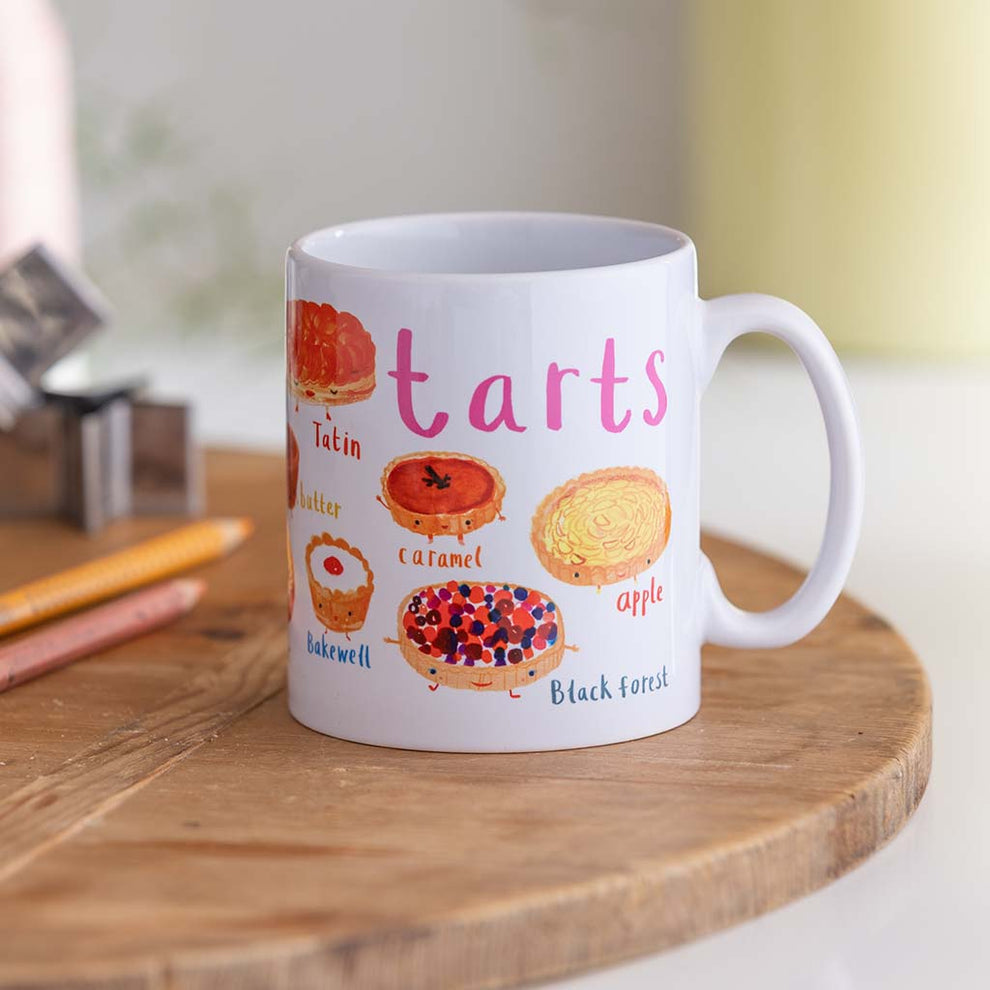Tarts Ceramic Design Mug
