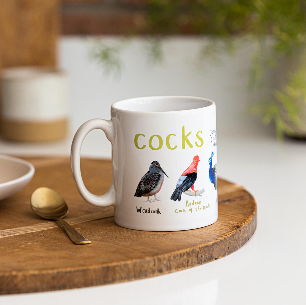 Cocks Design Mug