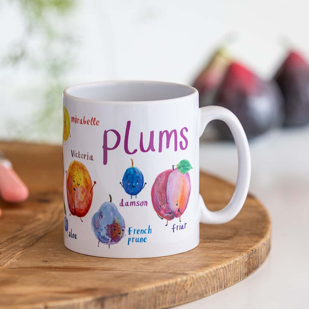 Plum Ceramic Design Mug