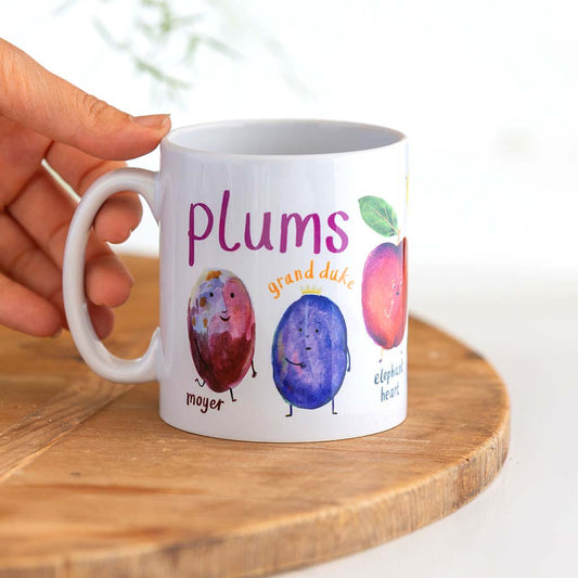Plum Ceramic Design Mug