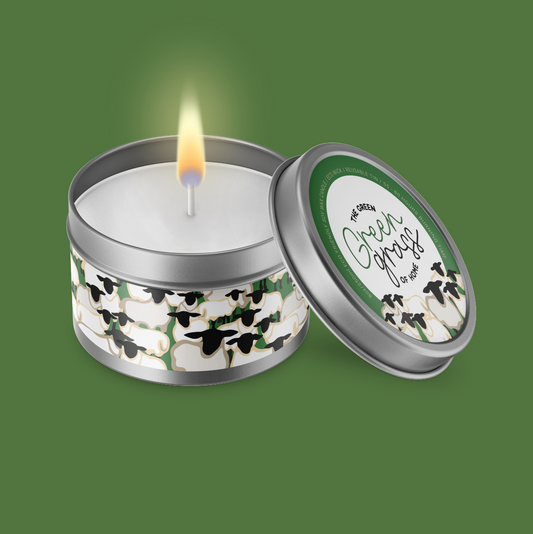 Green Grass Candle by Max Rocks