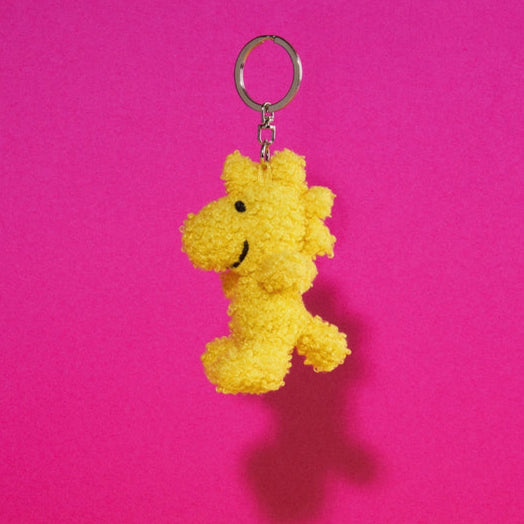 Woodstock Tiny Teddy Yellow Keyring ECO