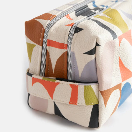 Multi Checkmate Heart Large Travel Washbag