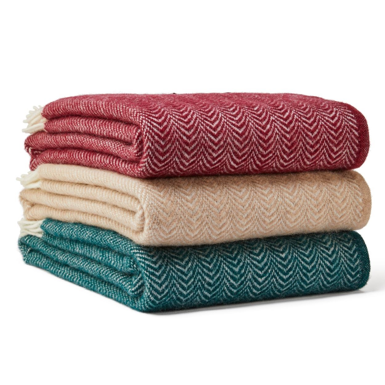 Beet Dune Throw By Tweedmill