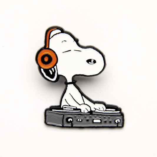Peanuts DJ Snoopy Enamel Pin