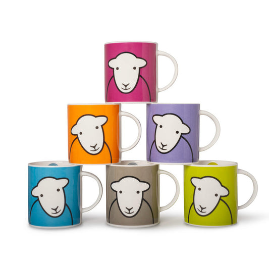 Green Herdy Hello Mug