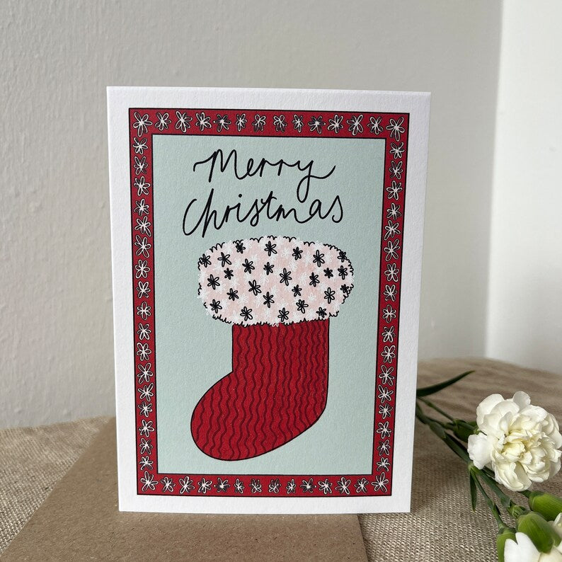 Welsh Stockings Card