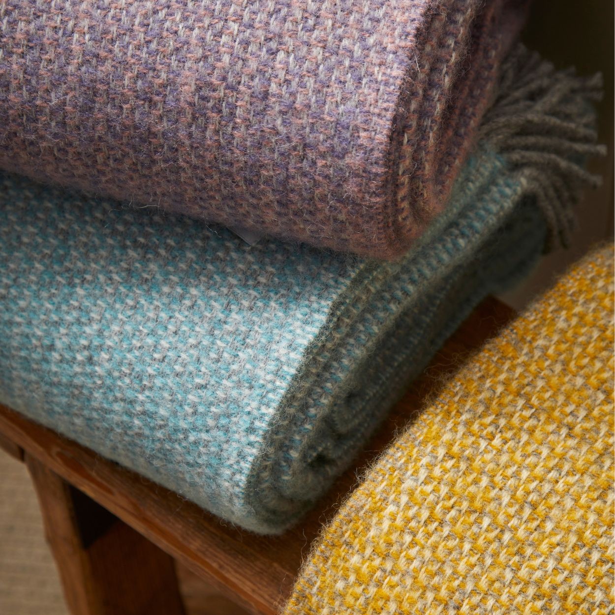 Lavender Illusion Throw by Tweedmill