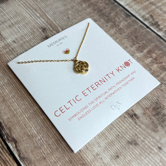 Celtic Eternity Knot Necklace